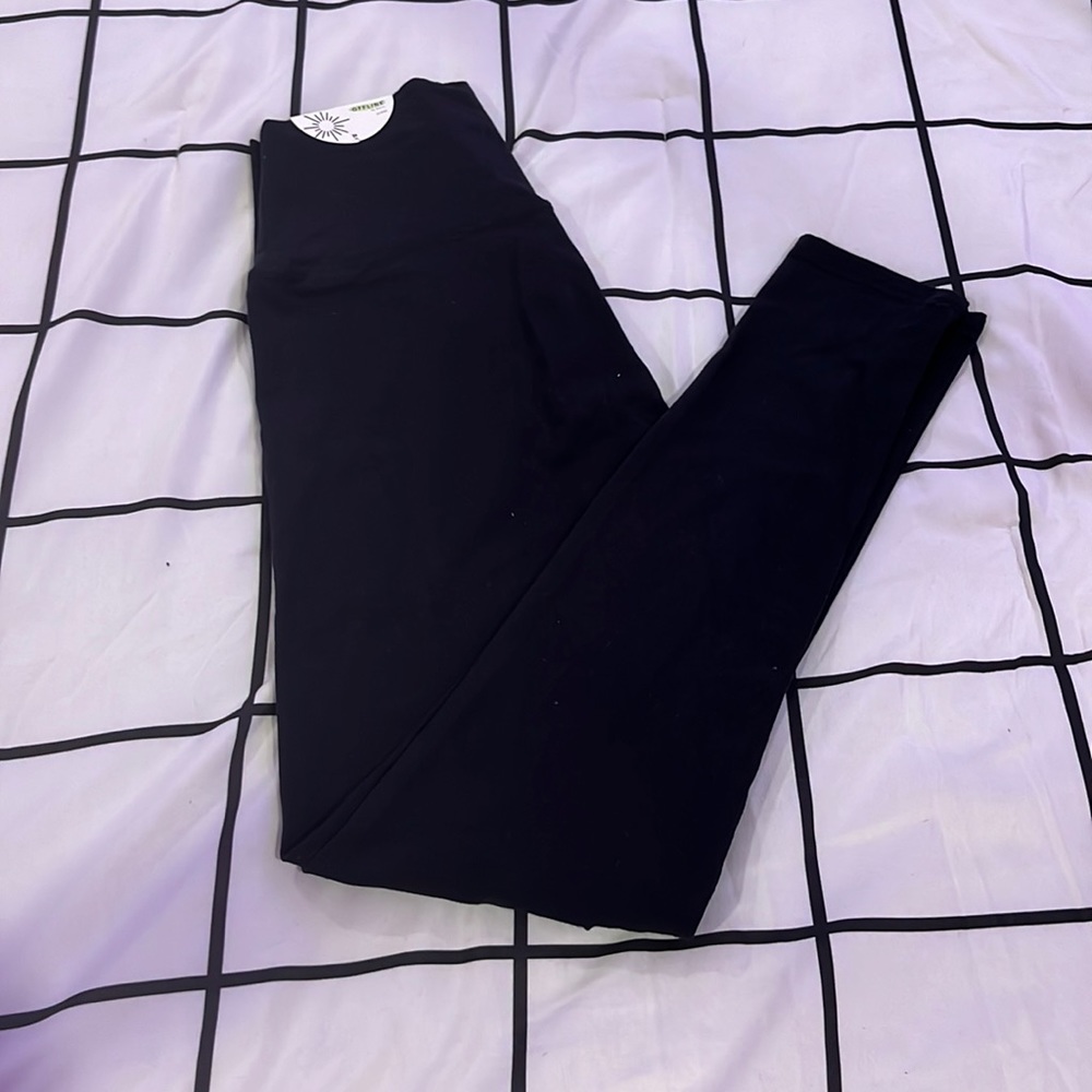 Aerie Offline Hi-Rise Black Leggings